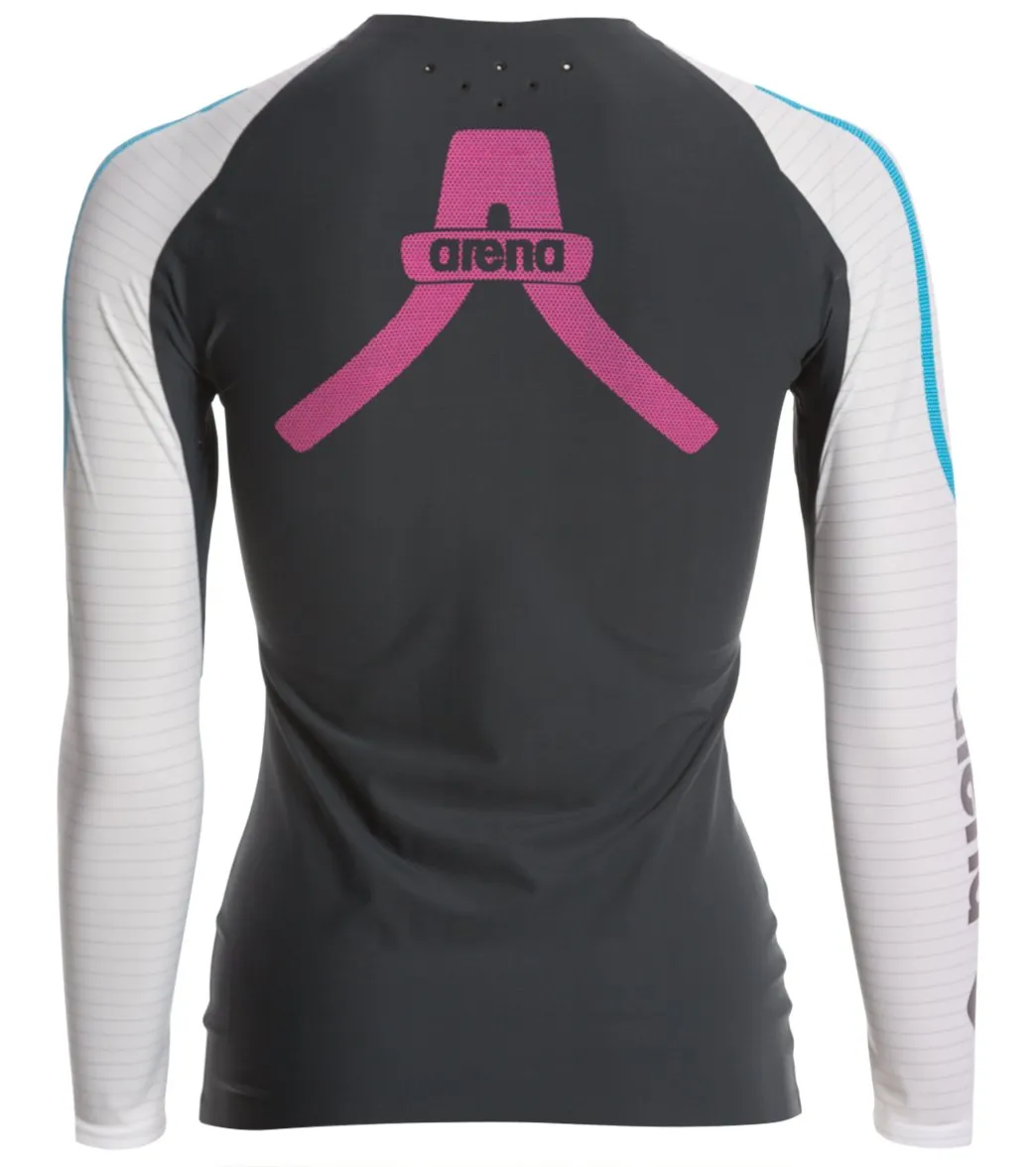 Arena Women's Carbon Compression Long Sleeve