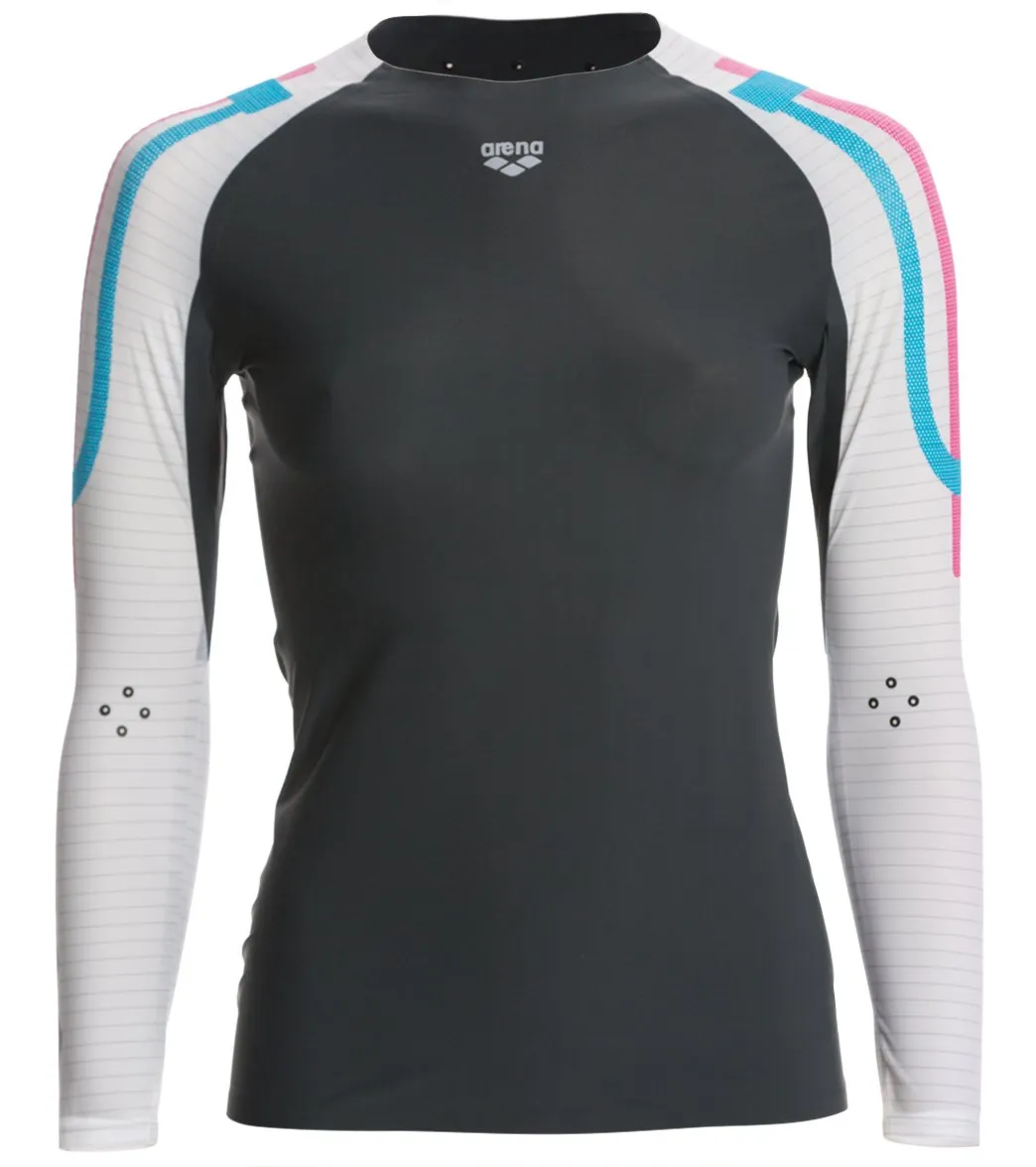 Arena Women's Carbon Compression Long Sleeve