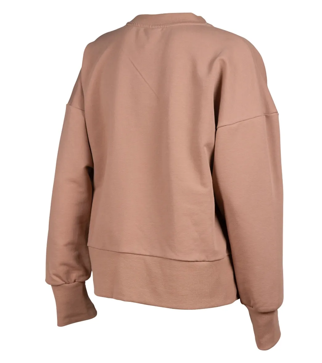 Arena Women's Oversize Crewneck Sweatshirt Caramelo