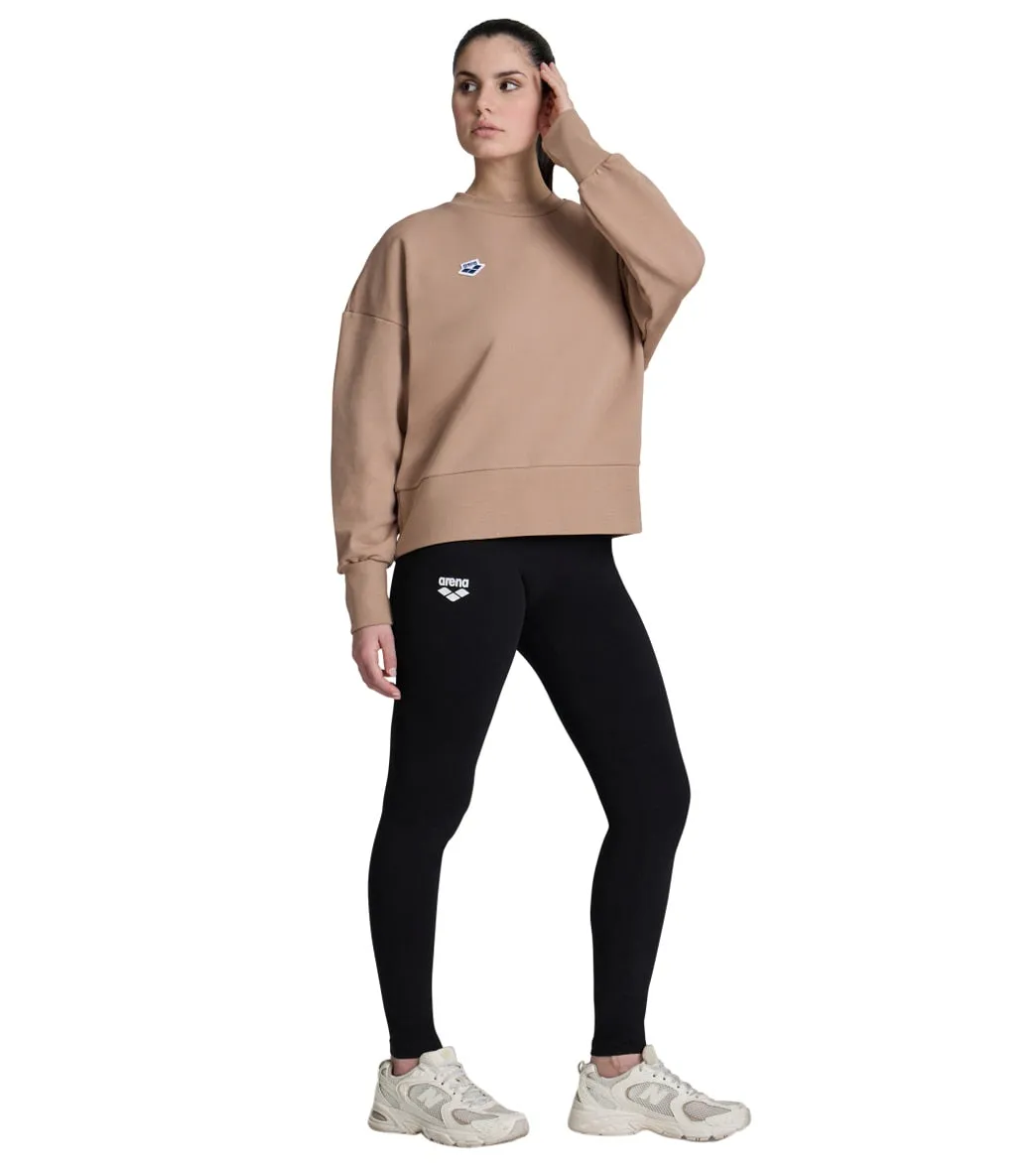 Arena Women's Oversize Crewneck Sweatshirt Caramelo