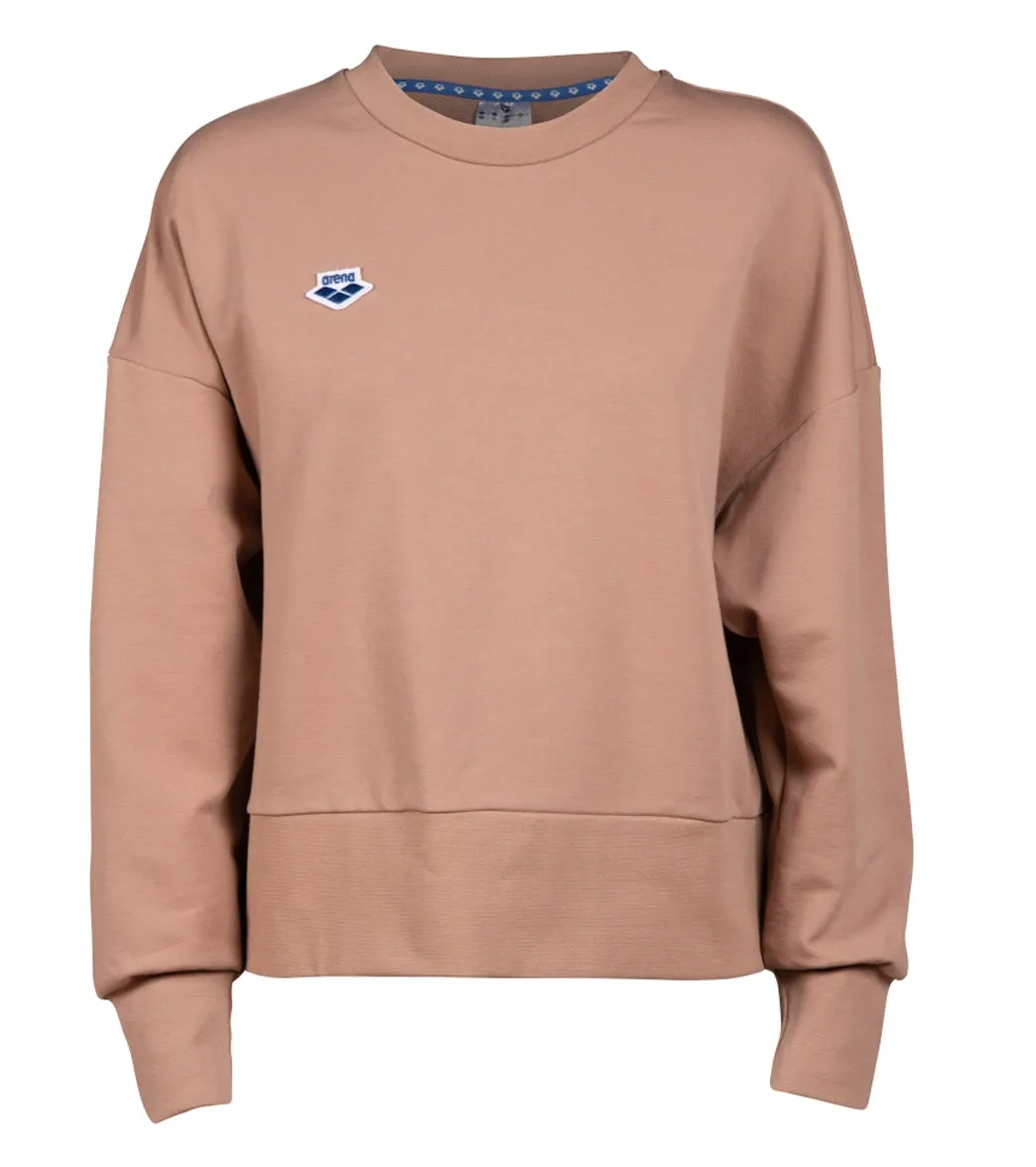 Arena Women's Oversize Crewneck Sweatshirt Caramelo