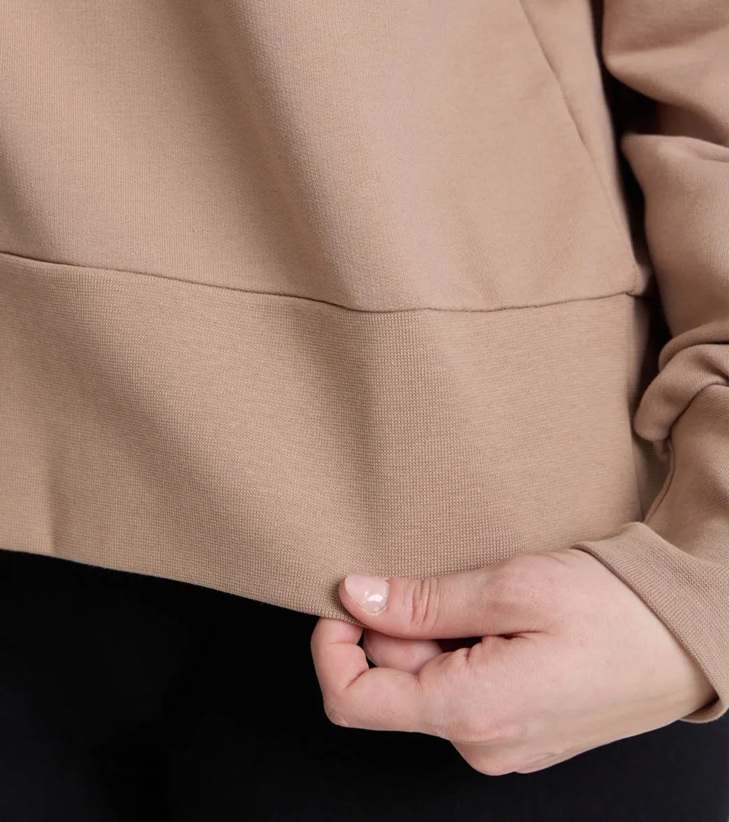 Arena Women's Oversize Crewneck Sweatshirt Caramelo