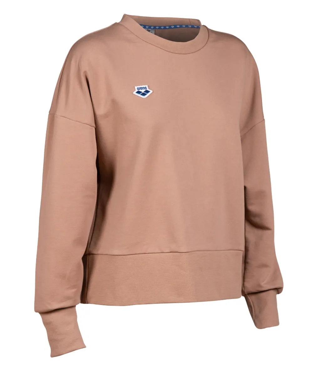 Arena Women's Oversize Crewneck Sweatshirt Caramelo