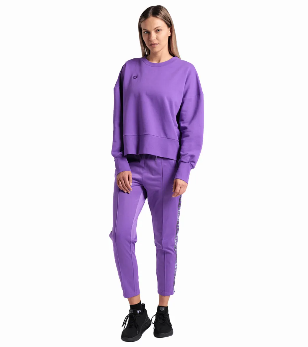 Arena Women's Oversize Crewneck Sweatshirt Violet