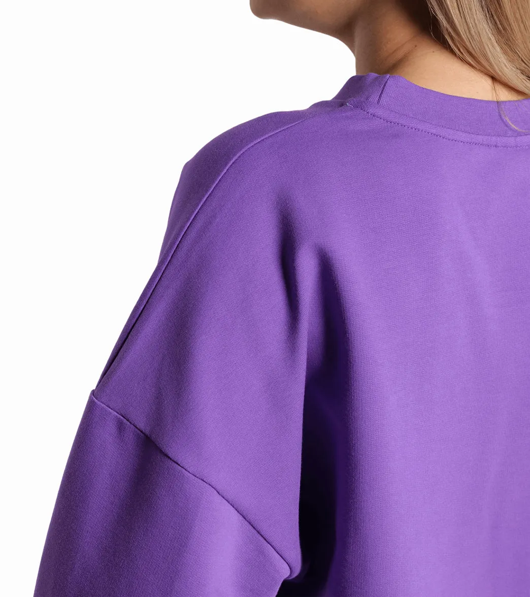 Arena Women's Oversize Crewneck Sweatshirt Violet