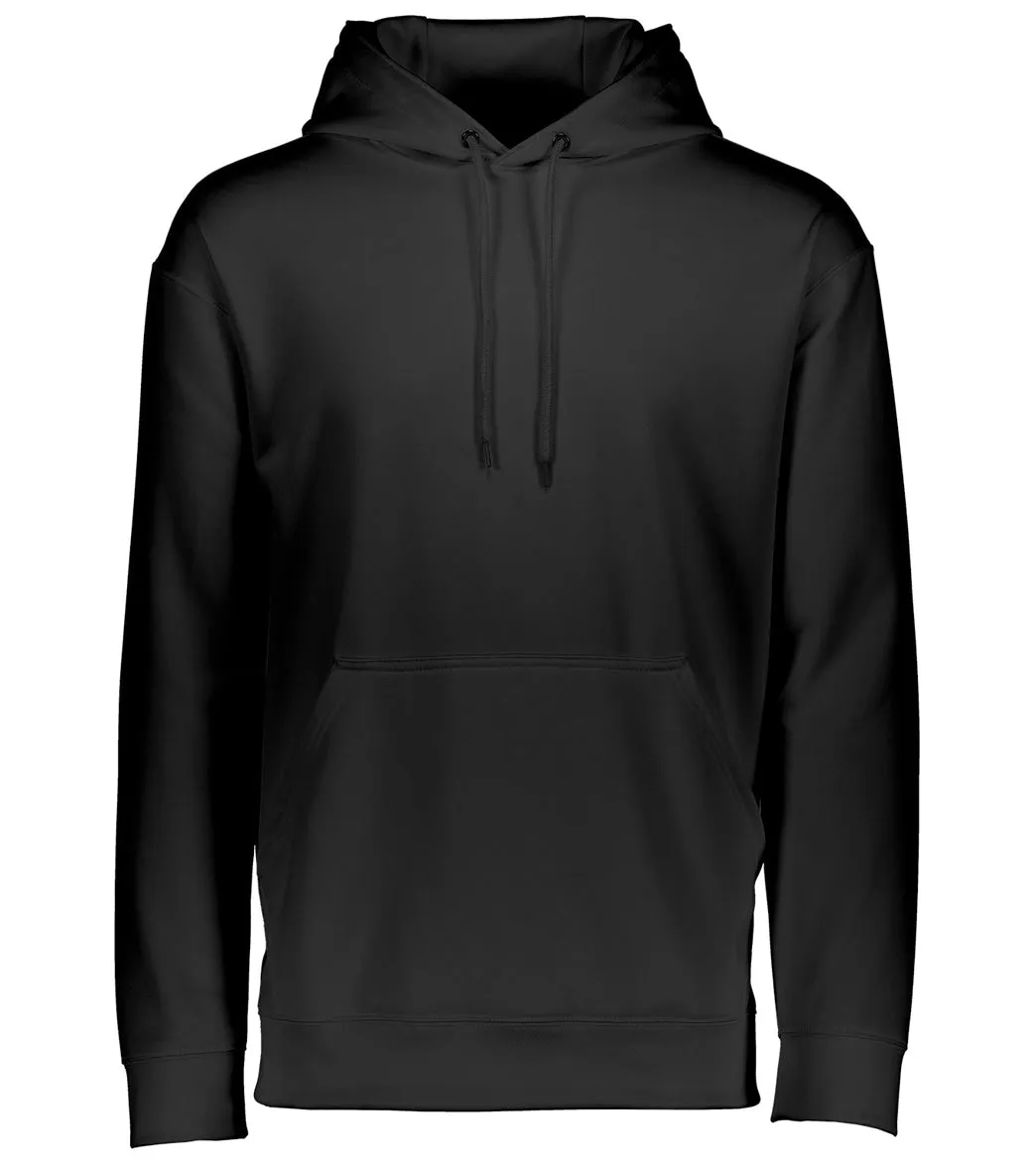 Augusta Sportswear Unisex Wicking Fleece Hoodie Black