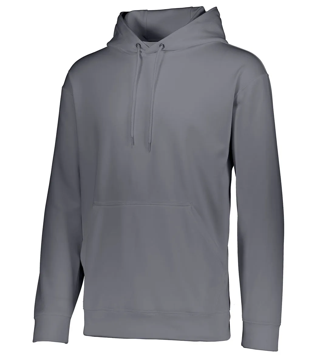 Augusta Sportswear Unisex Wicking Fleece Hoodie Graphite