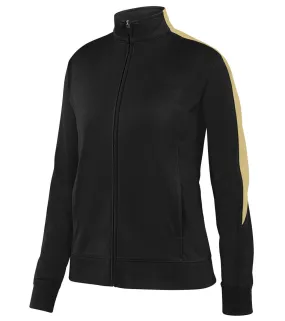 Augusta Sportswear Women's 2.0 Medalist Jacket Black/Vegas Gold