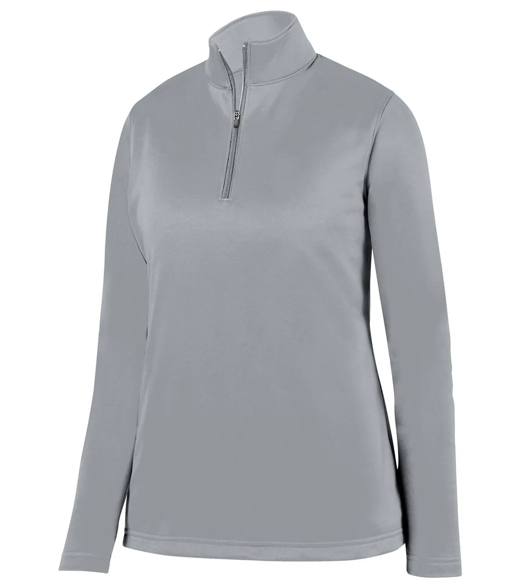Augusta Sportswear Women's Wicking Fleece Quarter Zip Pullover
