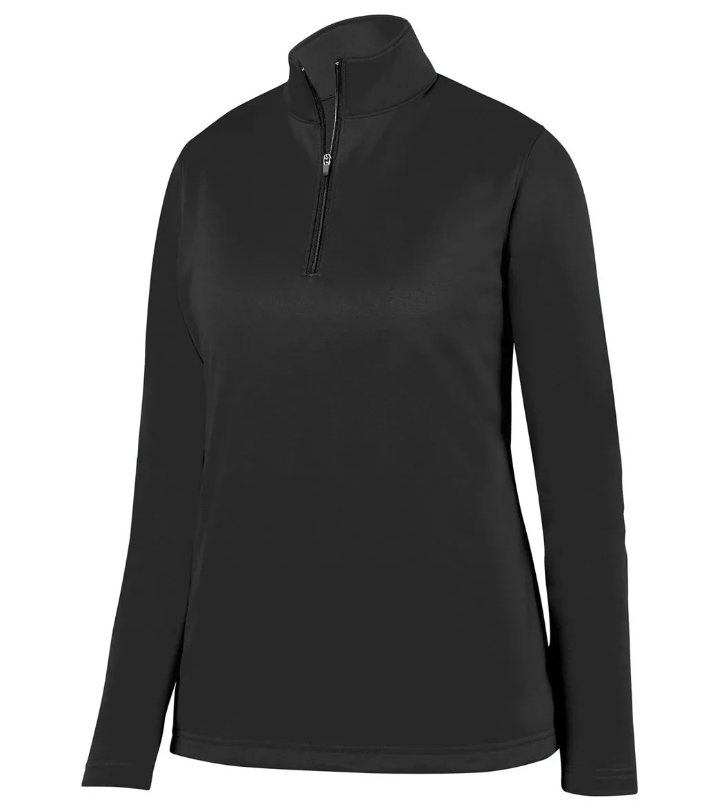 Augusta Sportswear Women's Wicking Fleece Quarter Zip Pullover