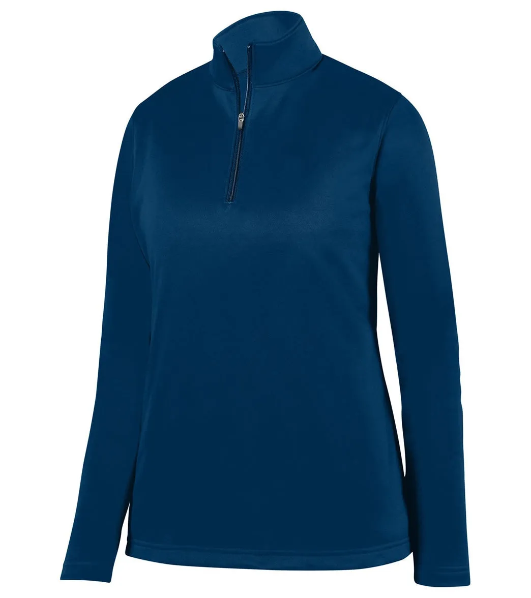 Augusta Sportswear Women's Wicking Fleece Quarter Zip Pullover