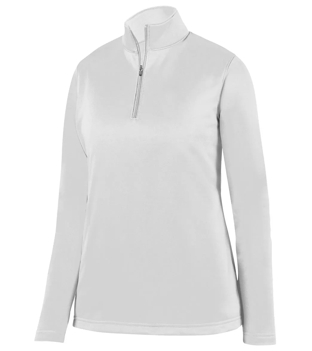 Augusta Sportswear Women's Wicking Fleece Quarter Zip Pullover