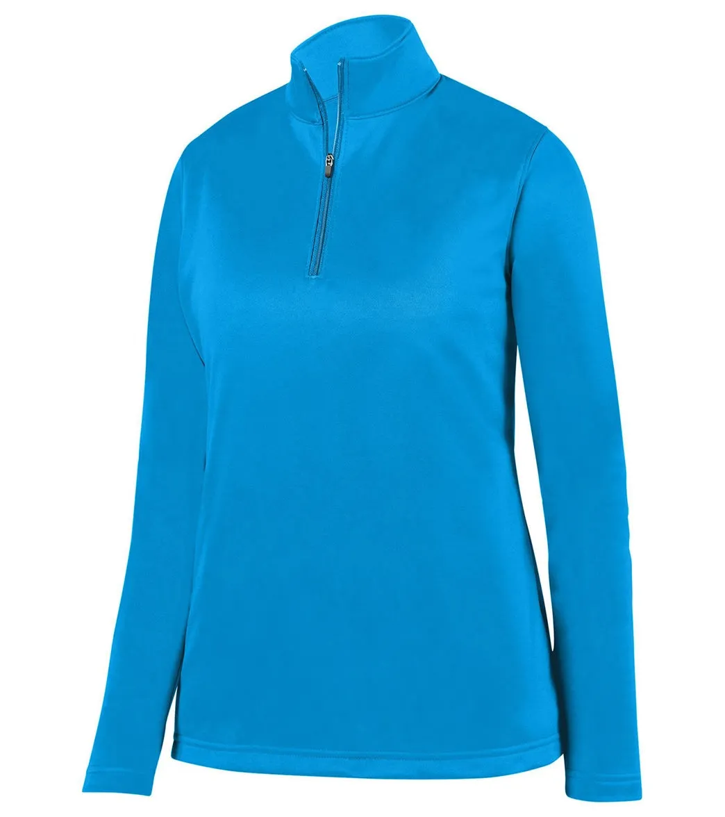 Augusta Sportswear Women's Wicking Fleece Quarter Zip Pullover