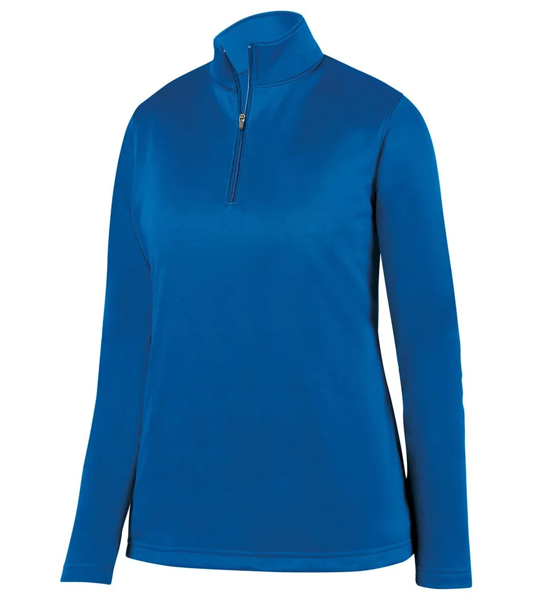 Augusta Sportswear Women's Wicking Fleece Quarter Zip Pullover