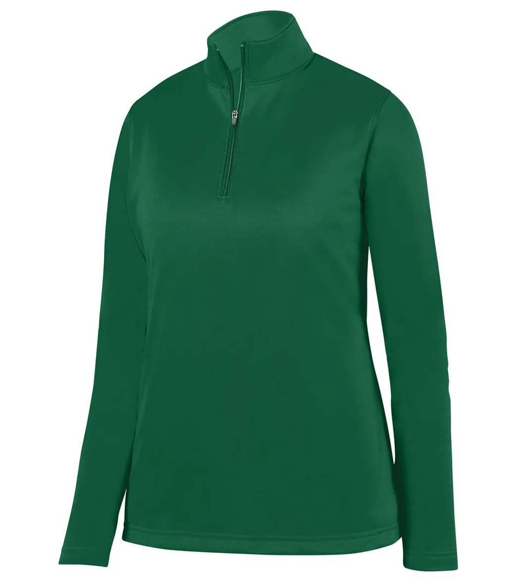 Augusta Sportswear Women's Wicking Fleece Quarter Zip Pullover
