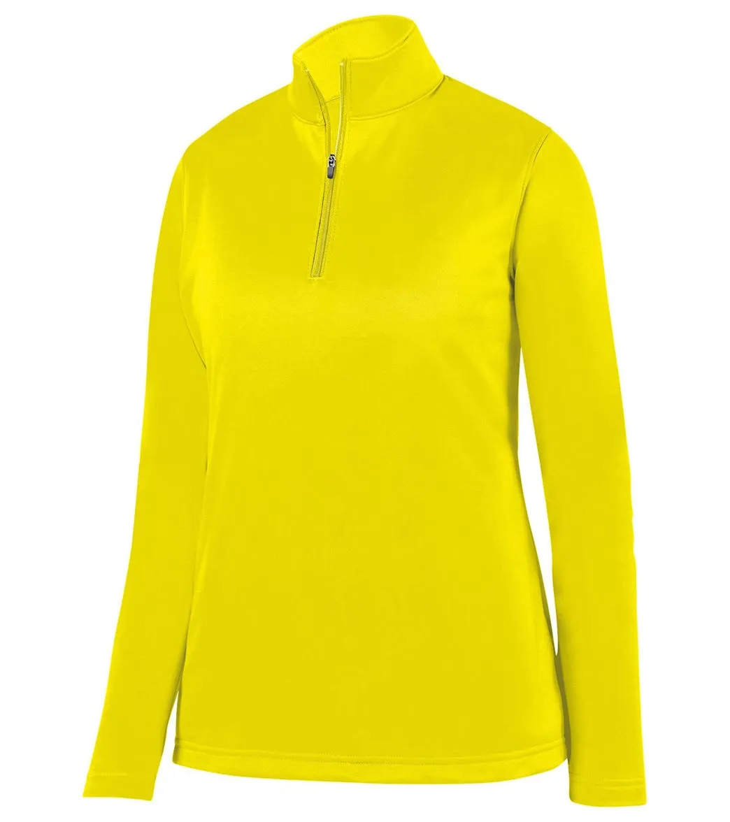 Augusta Sportswear Women's Wicking Fleece Quarter Zip Pullover