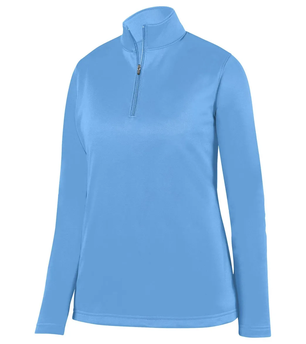 Augusta Sportswear Women's Wicking Fleece Quarter Zip Pullover