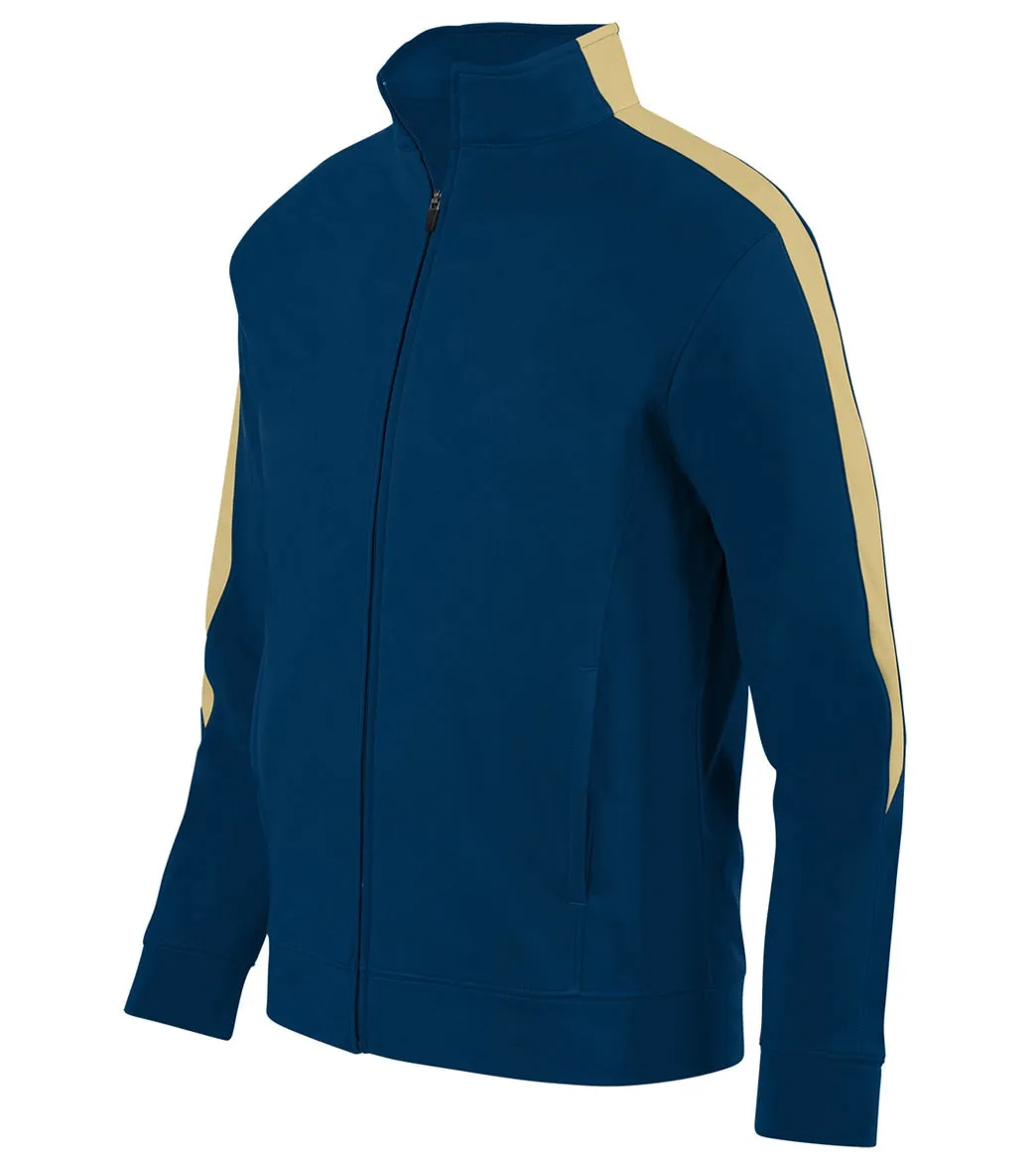 Augusta Sportswear Youth 2.0 Medalist Jacket Navy/Vegas Gold