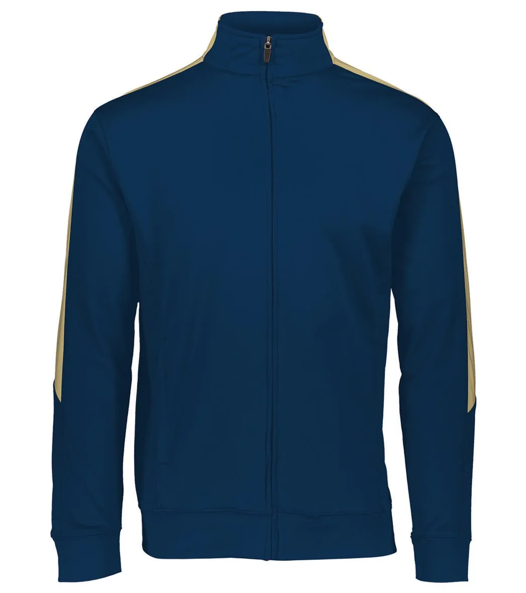 Augusta Sportswear Youth 2.0 Medalist Jacket Navy/Vegas Gold