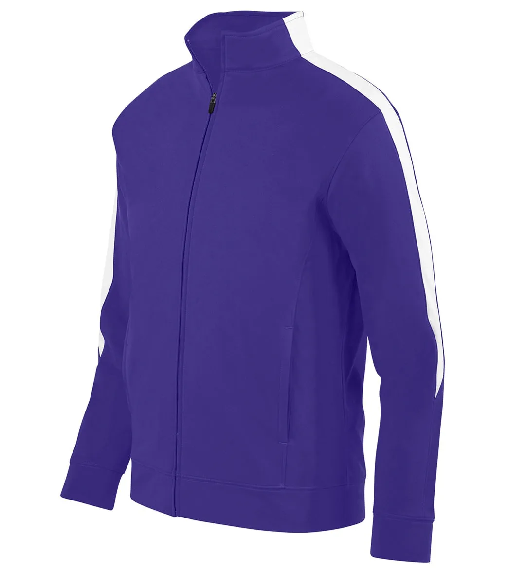 Augusta Sportswear Youth 2.0 Medalist Jacket Purple/White