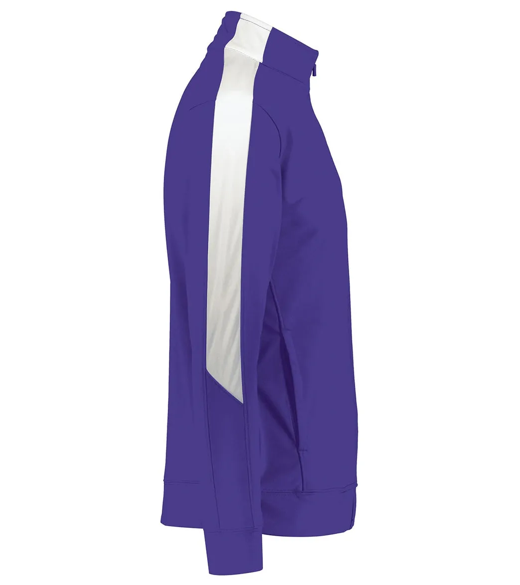 Augusta Sportswear Youth 2.0 Medalist Jacket Purple/White