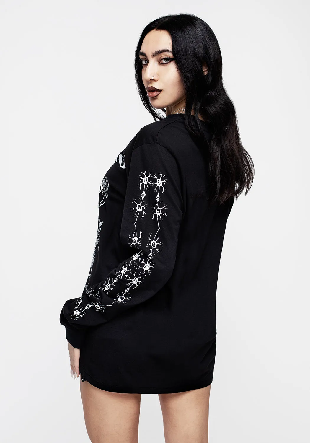 Fly Agaric Long Sleeve Cuffed Unisex Tee