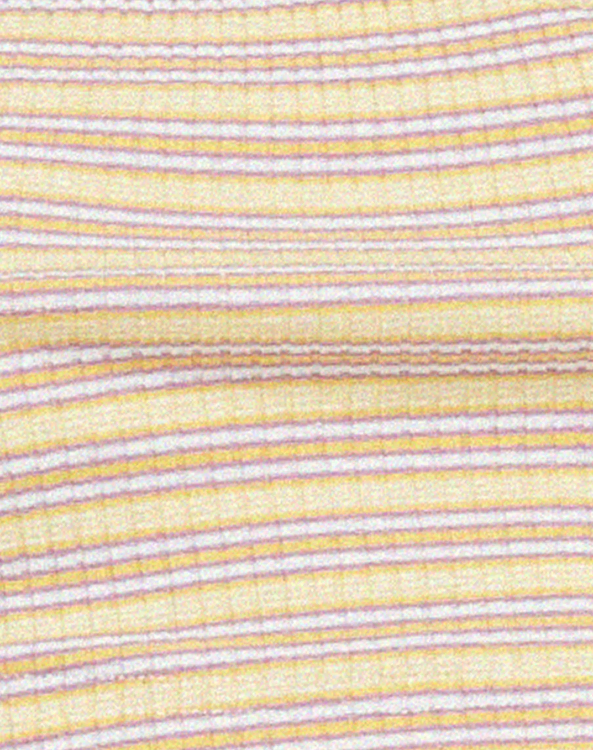 Mawari Crop Top in Stripe Rib Yellow and Purple