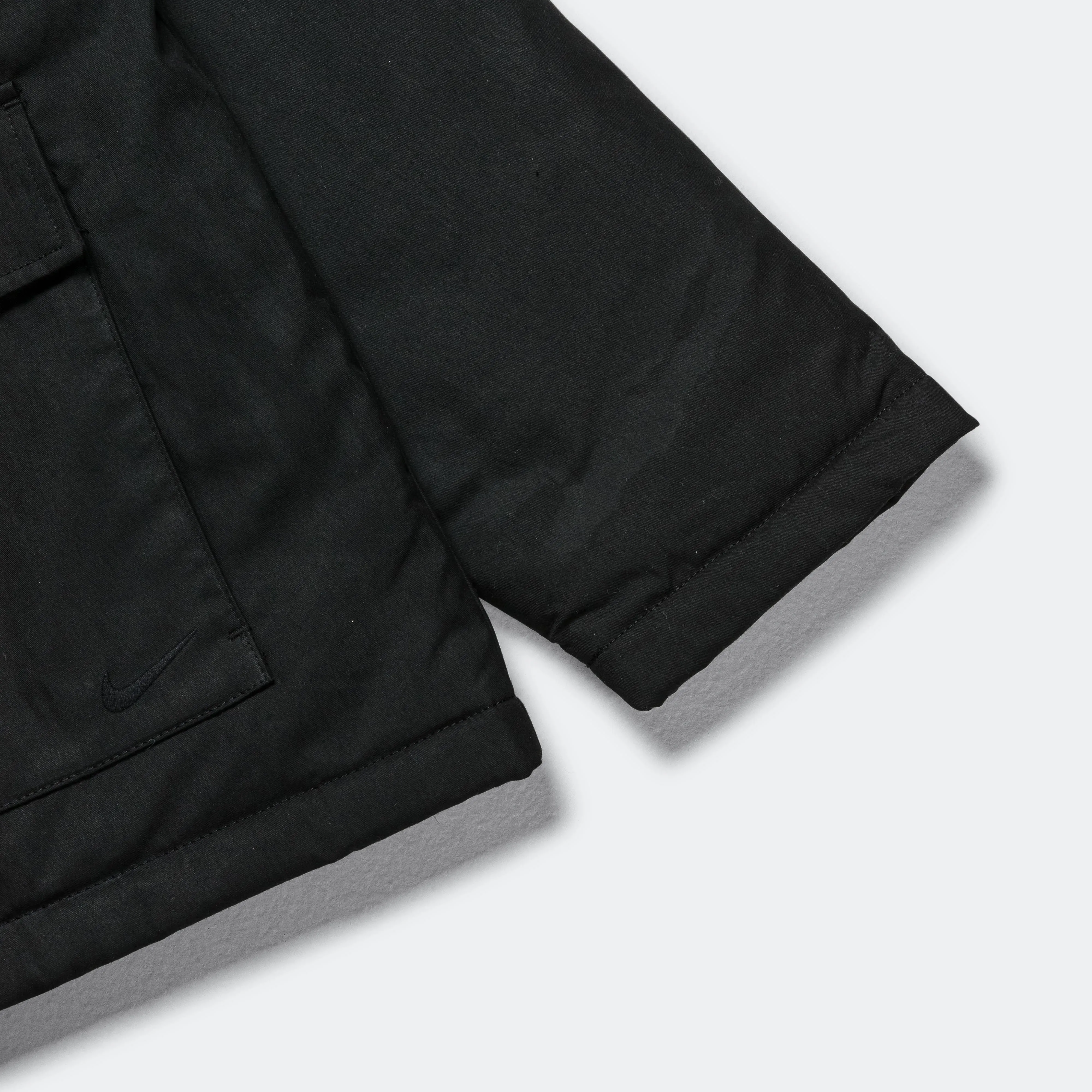 Nike Life Waxed Canvas Work Jacket - Black