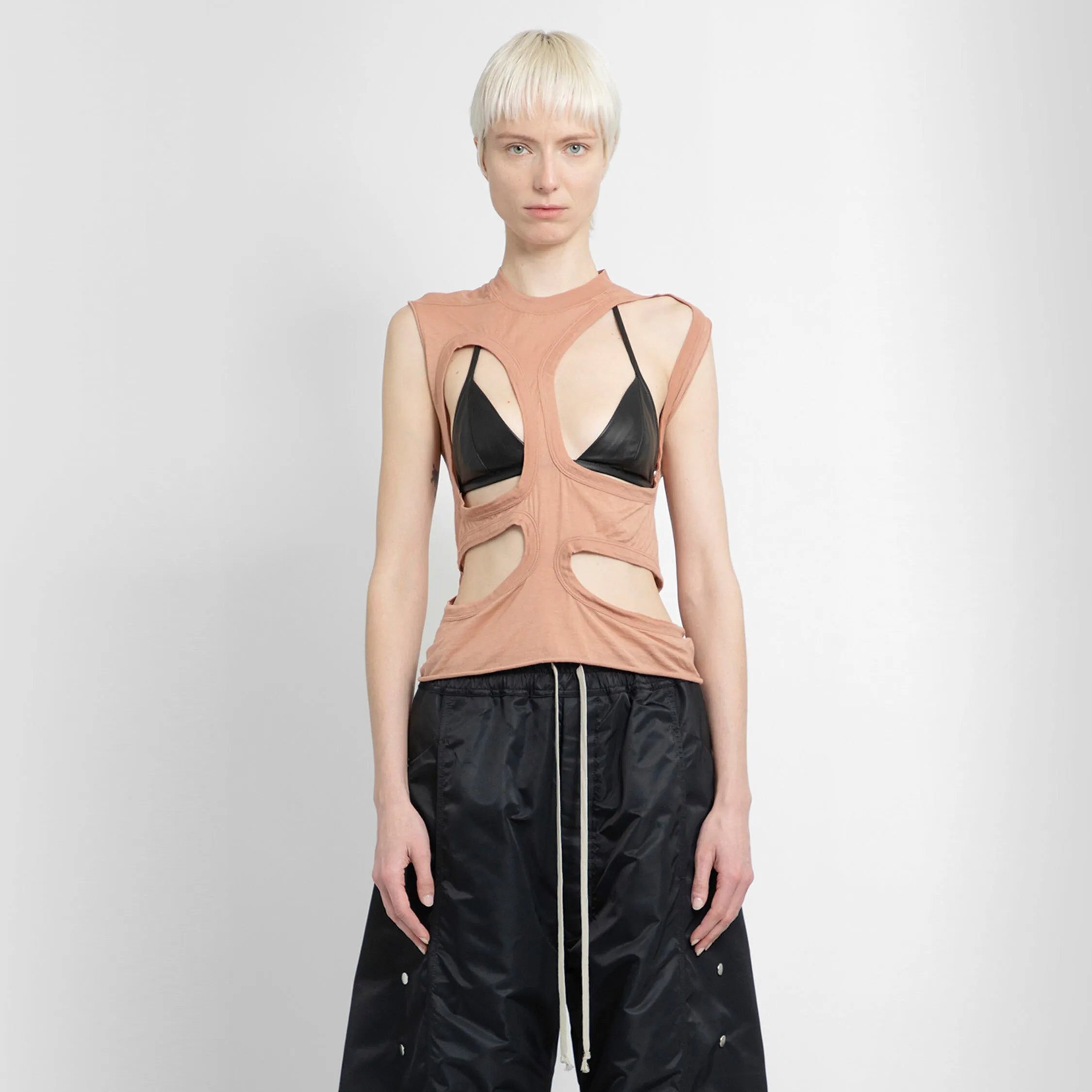 RICK OWENS DRKSHDW WOMAN PINK TOPS