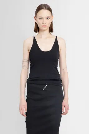 THOM KROM WOMAN BLACK T-SHIRTS & TANK TOPS